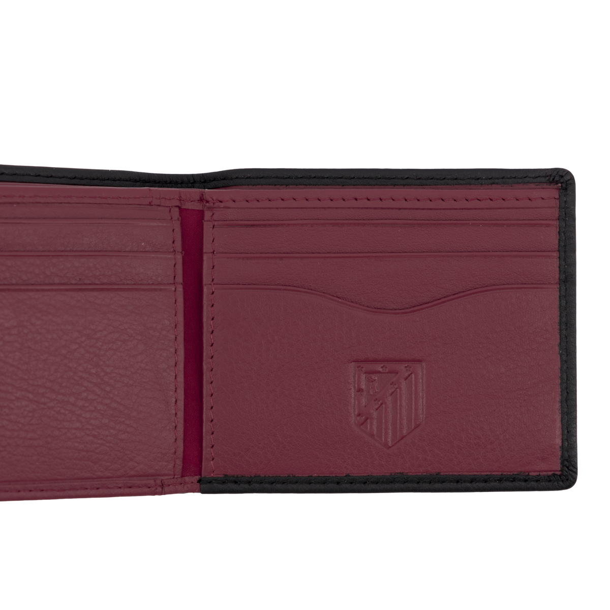 Horizontal Wallet Leather Red Stripe image number null